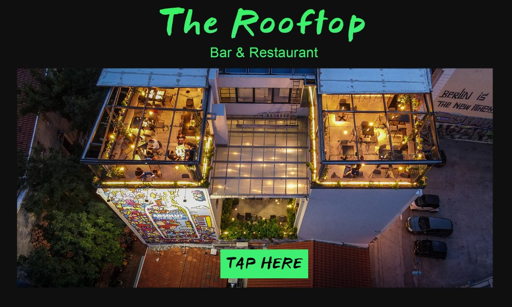 Rooftop menu